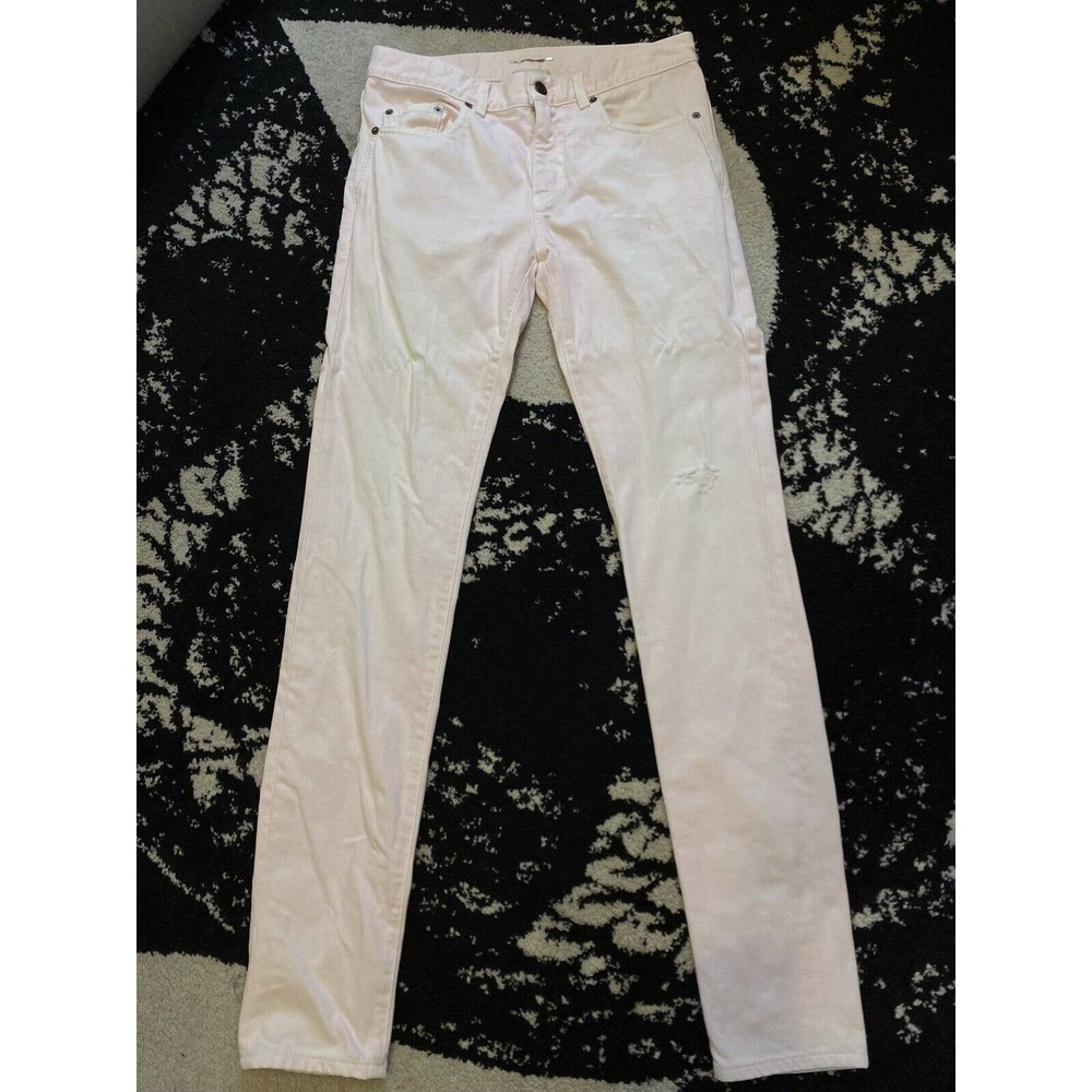 Saint Laurent Pink Distressed D02’s